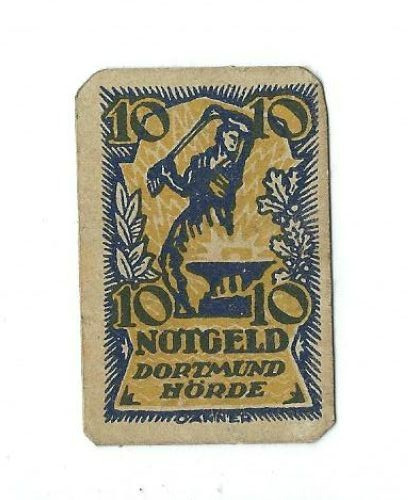 Notgeld dortmund städte und - -,