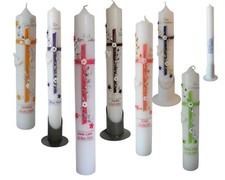 Taufkerze,Kommunionkerze-Paten