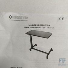 Betttisch höhenverstellbar Laptoptisch Notebook Ablage Beistelltisch Pflegebett