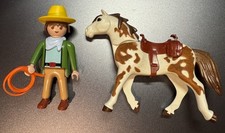Playmobil Cowboy mit Pferd