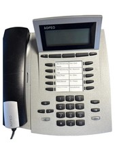 AGFEO ST 42 System-Telefon schnurgebunden Silber Büro Telefonanlage