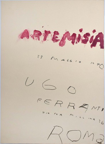 Twombly artemisia 1980 - twombly,, artemisia.