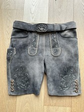 Spieth & Wensky - Lederhose mit Gürtel - Herren - Größe 48 - NEU