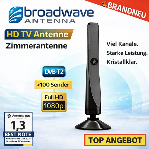 Broadwave tv antenne - hd,