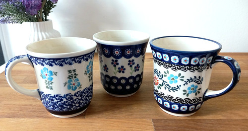 Bunzlauer keramik tassen set - tassen,