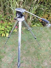 Schiansky München Dreibeinstativ tripod groß large in Grau Silber universal 