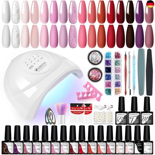 Nagellack set 16 farben - nagellack,