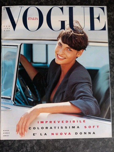 Vogue italia february 1989 - -,