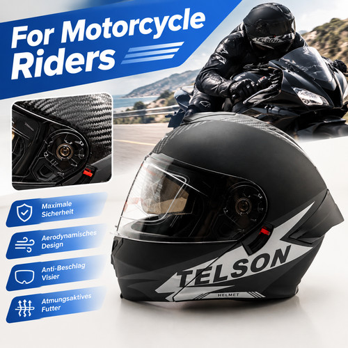 Motorrad klapphelm 61cm - motorrad,