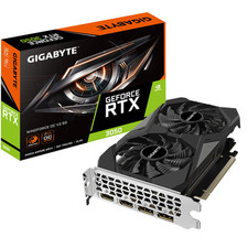GIGABYTE GeForce RTX 3050 WINDFORCE OC V2 6GB Grafikkarte 2xHDMI, 2xDP
