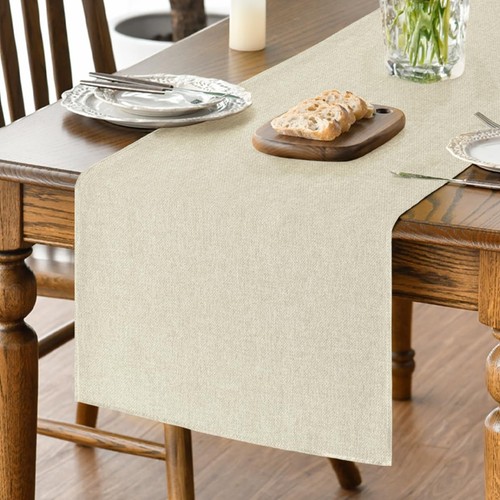 Tischläufer beige 40x240 - tischläufer,
