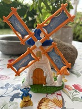Ferrero Schlumpf mit Windmühle 1995 Peyo Smurf