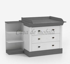 Massivholz Wickelkommode mit