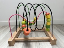 Ikea Mula Motorikschleife,Aktivitätsspielzeug,Motorikspielzeug,Kugelbahn,Holz
