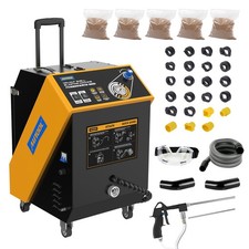 Sandstrahlgerät Mobile Sandstrahlanlage Walnusspulver Sandstrahler Professionell