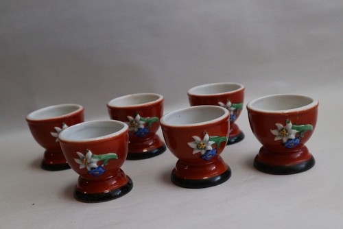 Vintage eierbecher edelweiß - 6,