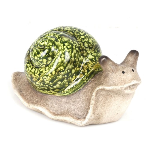 Deko schnecke terrakotta - deko,