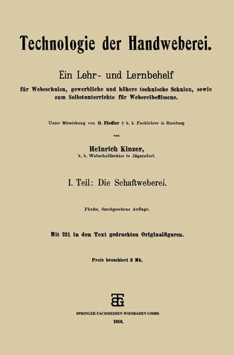 Technologie der handweberei - technologie,