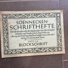 Soennecken Schriftheft Heft 1A