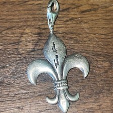Thomas Sabo Charm Anhänger Bourbonische Lilie Silber 925 französische Lilie