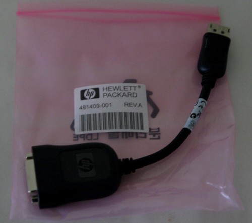 Displayport dvi d - hp,