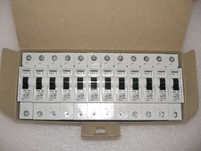12x Siemens 5SX21 C13A  Leitungsschutzschalter, Sicherungsautomat 1-polig MCB