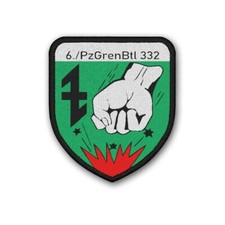 Patch 6. PzGrenBtl 332 Panzergrenadierbataillon Abzeichen Bundeswehr #4607
