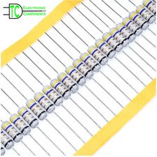 Schmelzwiderstände drahtgewickelt 5% 1/4W bis 1/2W verfügbar 0,1 Ohm bis 220 Ohm 10 Stück