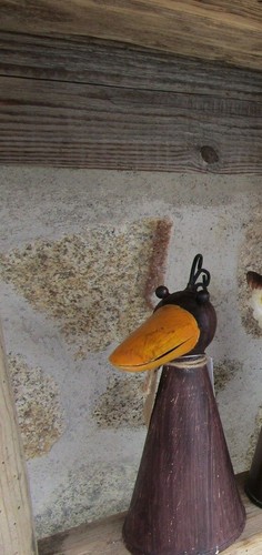 Zaunhocker rabe pfostenhocker - rabe,