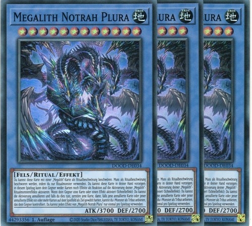 Yugioh megalith notrah - yugioh,