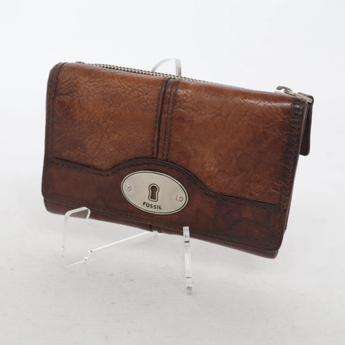 Fossil portemonnaie leder - fossil,, portemonnaie,