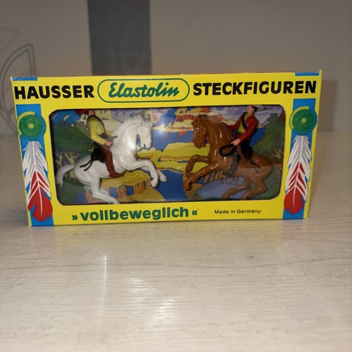 Elastolin steckfiguren - elastolin,