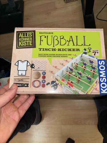 Fußball bastelbox tisch - bastelbox,