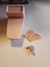 Sehr seltene Barbie Vintage Toilette rosa Mattel  1979 West Germany aufklappbar 