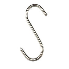 10 S-Haken 120 x 5mm Edelstahl Haken Speckhaken Fleischerhaken Metalhaken Niro
