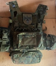 Plattenträger Weste Komplett-Set Taktische Weste (Templars Gear/Lindnerhof)