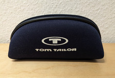 TOM TAILOR Brillenetui Etui Kinder Kosmetiktasche Federmäppchen blau NEU