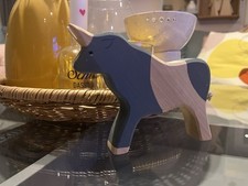 Holztier Büffel Ochse Kuh passt zu Ostheimer