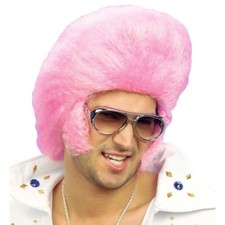 ROCK´N´ROLL PERÜCKE # 70er Jahre Schlagermove Schlager Motto Kostüm Party 6317