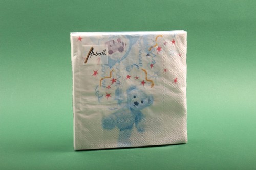 Servietten teddy blue - servietten, "teddy