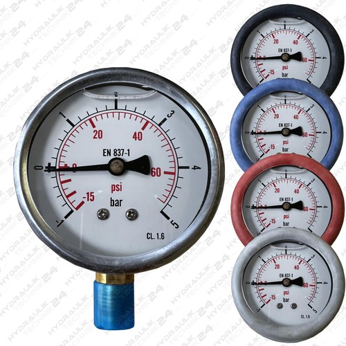 Hydraulik manometer ø63 - ø63, mm