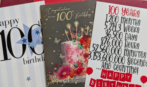 100 jahre hunderter - 100,