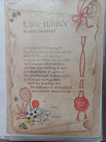 Ehrenurkunde für besondere - ehrenurkunde,