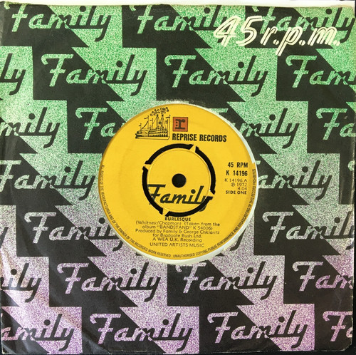 Family burlesque single - 'burlesque', 7''