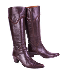 Damen Stiefel Boots kniehoch