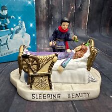 Vintage Weihnachtsfigur Dornröschen Märchen Keramik Figur