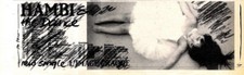 NPBK11 WERBUNG 3X11 HAMBI & THE DANCE :L'IMAGE CRAQUE