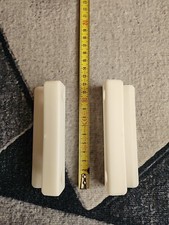 2 Kunststoff Griffe für Türen, Fenster oder Schubladen - in weiß