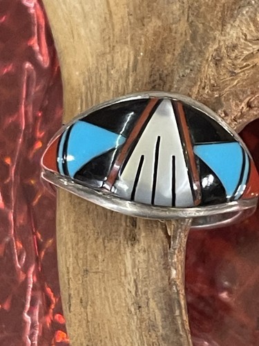 Zuni inlay ring williams - inlay,