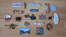 19 Souvenir Küchen Magnete aus aller Welt Städte, Reisen, Sammlung, Deko, Urlaub